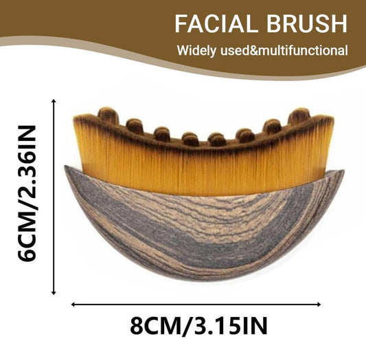 GXGM Escova facial de contorno linfático, massajador para mandíbula e queixo, ferramenta para esculpir o rosto