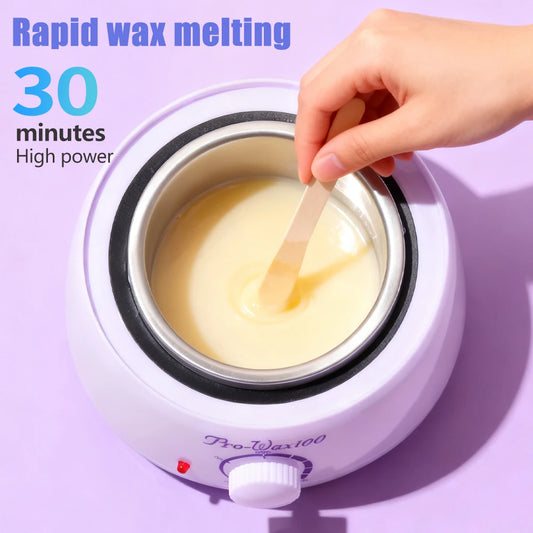 Aquecedor de Cera Profissional para Depilação | 100W, 30–120°C, Compatível com Cera em Grãos