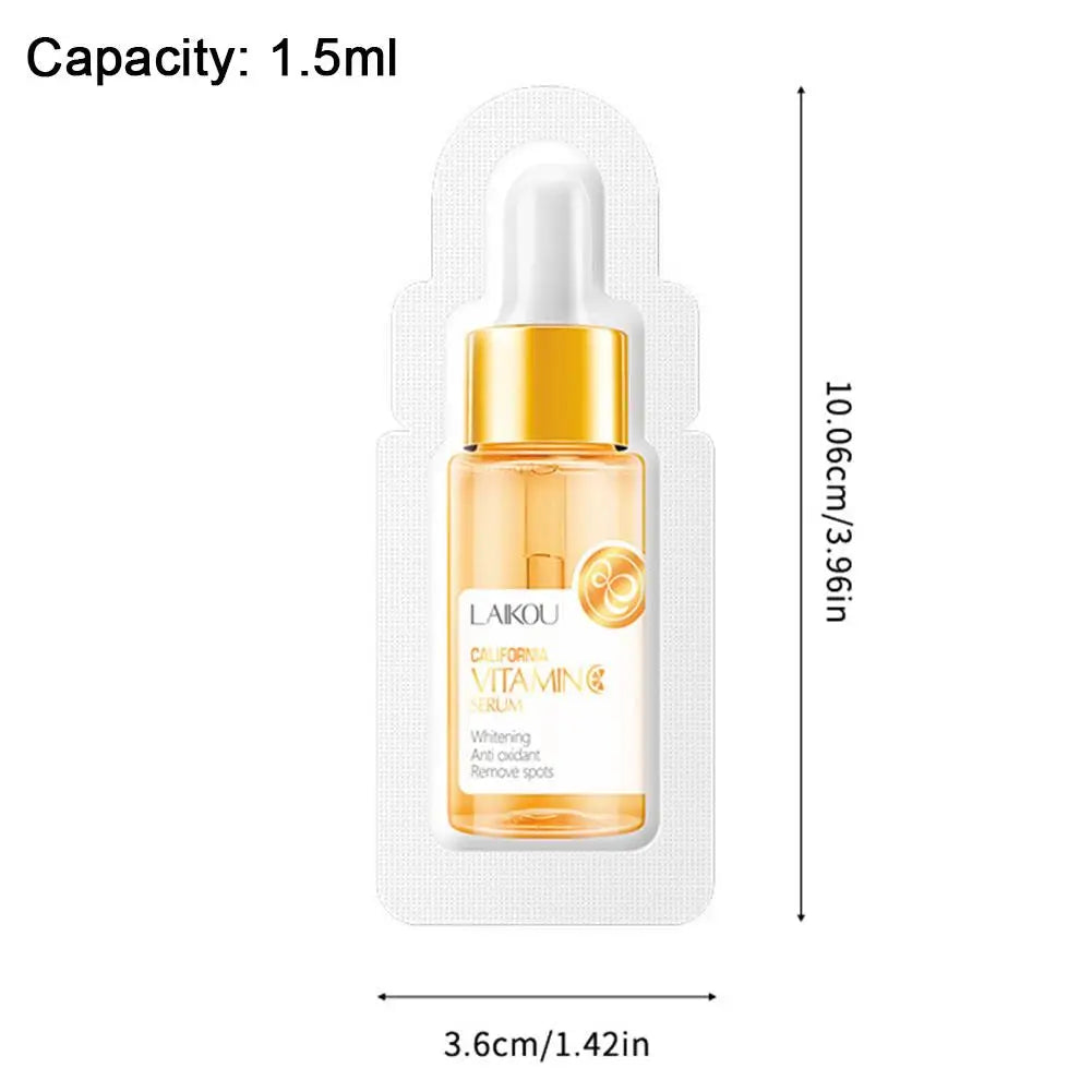 Sérum Vitamina C Ácido Hialurónico Rosto – Colágeno Iluminador Lifting Firmeza Suaviza Linhas Finas Anti-Idade