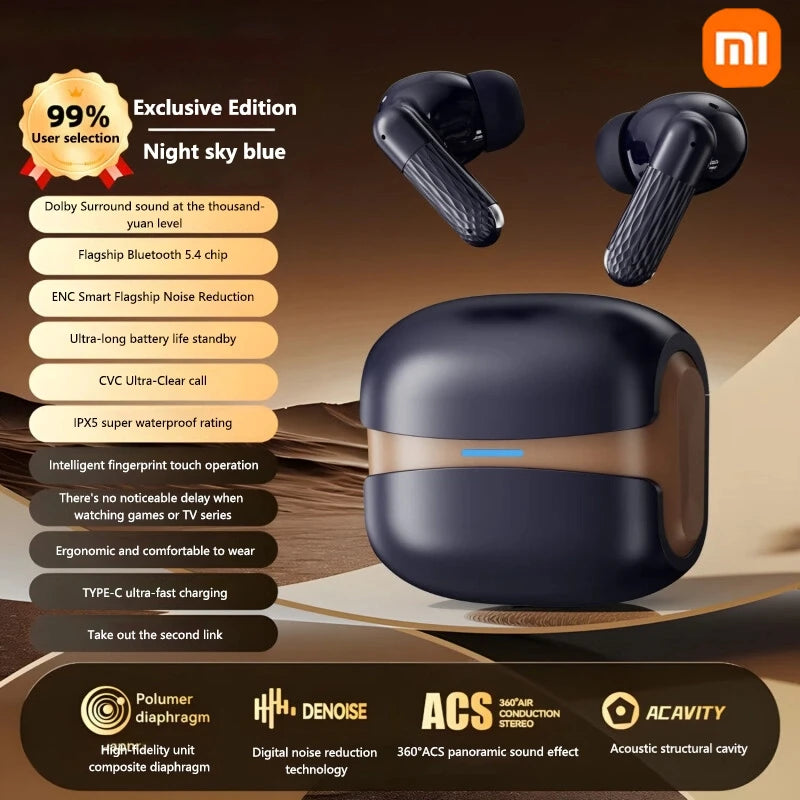 Xiaomi Fones TWS 5.3 com Microfone HD - Auriculares Bluetooth Stereo HiFi para iPhone e Android