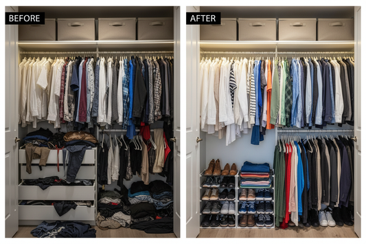 Transformei o Meu Closet Caótico em 4 Horas: Método Passo a Passo