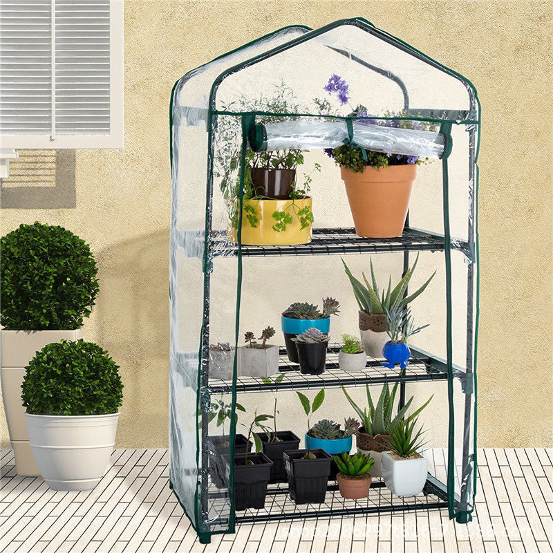 Capa de Estufa para Jardim em PVC | Proteção Térmica para Flores e Plantas