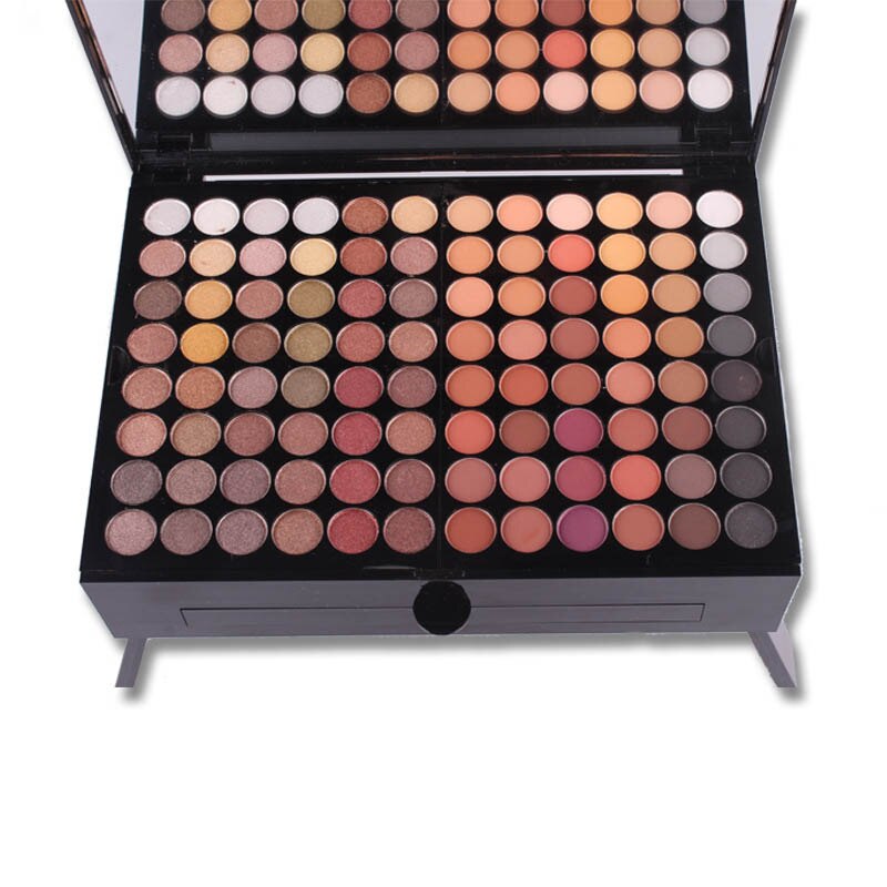 Paleta de Maquilhagem 180 Cores Formato Piano – Sombras, Blush e Pó Compacto | Set Completo Personalizado