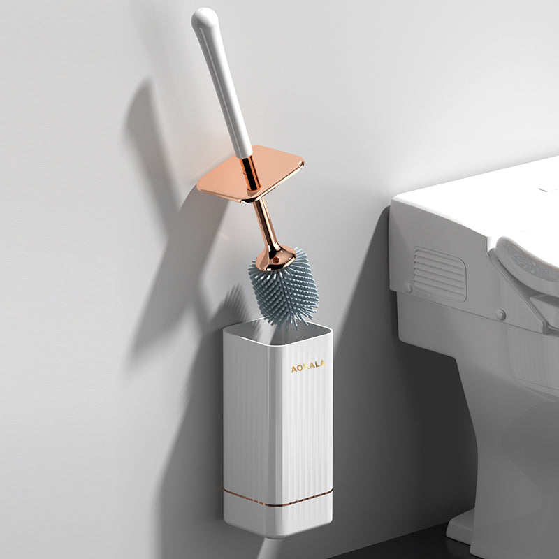 Escova Sanitária Aokala com Suporte | Design Elegante e Ergonómico para Casa de Banho