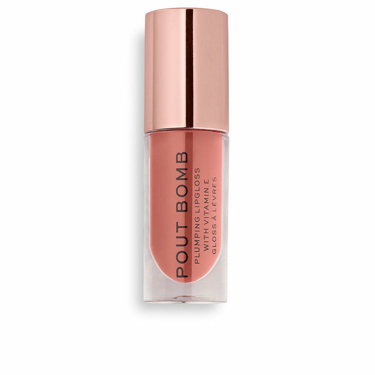Gloss Labial Revolution Pout Bomb Kiss 4.6ml - Brilho Intenso Efeito Volume