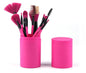 Kit com 12 Pincéis de Maquiagem – Pincéis para Blush, Sombra, Cílios e Iluminador