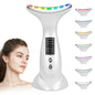 Massajador Facial Elétrico, 6 Modos Medidor de Beleza Facial