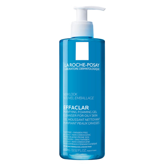 La Roche-Posay Effaclar +M Gel de Limpeza Purificante | Para Pele Oleosa e Acneica | 200ml