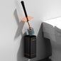 Escova Sanitária Aokala com Suporte | Design Elegante e Ergonómico para Casa de Banho