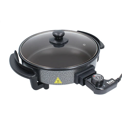 Frigideira Elétrica 30cm Antiaderente 1500W | Indução e Gás