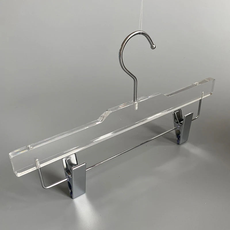 Cabide Acrílico Transparente | Design Moderno com Gancho Metálico