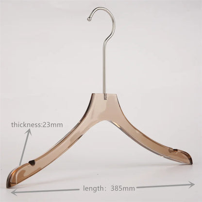Cabide Acrílico Transparente | Design Moderno com Gancho Metálico
