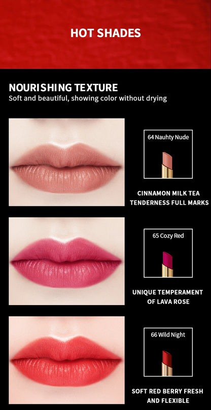 Batom CHARMACY Veludo | 16 Cores Matte de Longa Duração