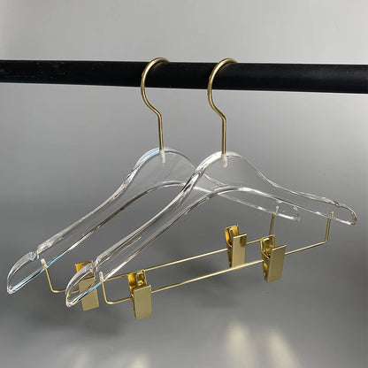 Cabide Acrílico Transparente | Design Moderno com Gancho Metálico