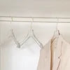 Cabide Acrílico Transparente | Design Moderno com Gancho Metálico