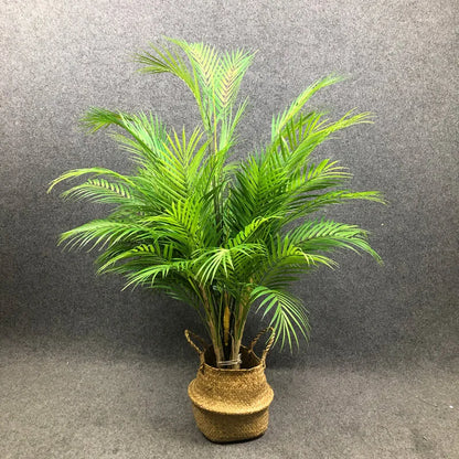 Árvore Palmeira Artificial 125cm | Decoração Tropical Realista para Interiores