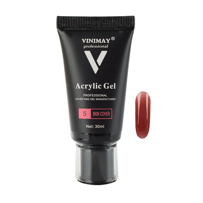 Verniz Gel VINIMAY 30ml Transparente Camuflagem – Construção Rápida Extensão Unhas Cristal UV/LED