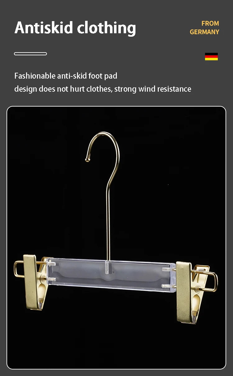 Cabide Acrílico Transparente | Design Moderno com Gancho Metálico
