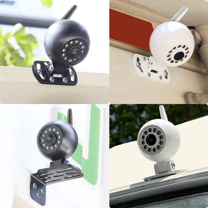 Câmera de Ré Sem Fio HD 720P WiFi 5G | Visão Noturna para Carros e Camiões