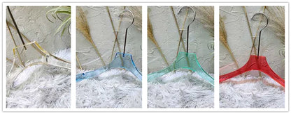 Cabide Acrílico Transparente | Design Moderno com Gancho Metálico