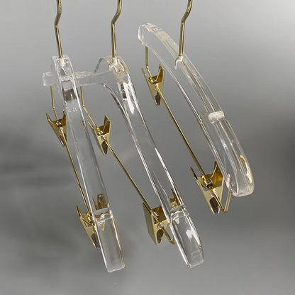 Cabide Acrílico Transparente | Design Moderno com Gancho Metálico