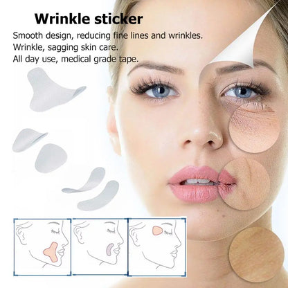 Adesivos Anti-Rugas de Silicone | Lifting Facial Sem Cirurgia