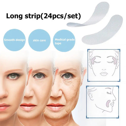 Adesivos Anti-Rugas de Silicone | Lifting Facial Sem Cirurgia