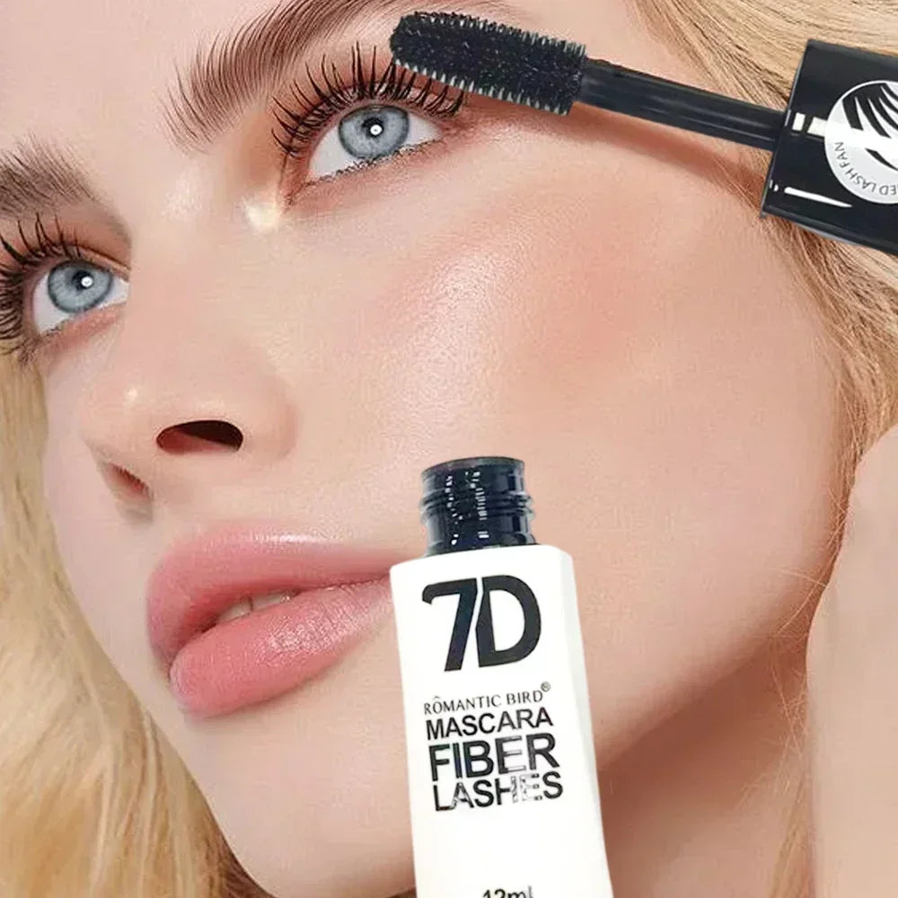 Máscara de Pestanas 7D Fibra 12ml - Efeito Pestanas Falsas Ultra Volume