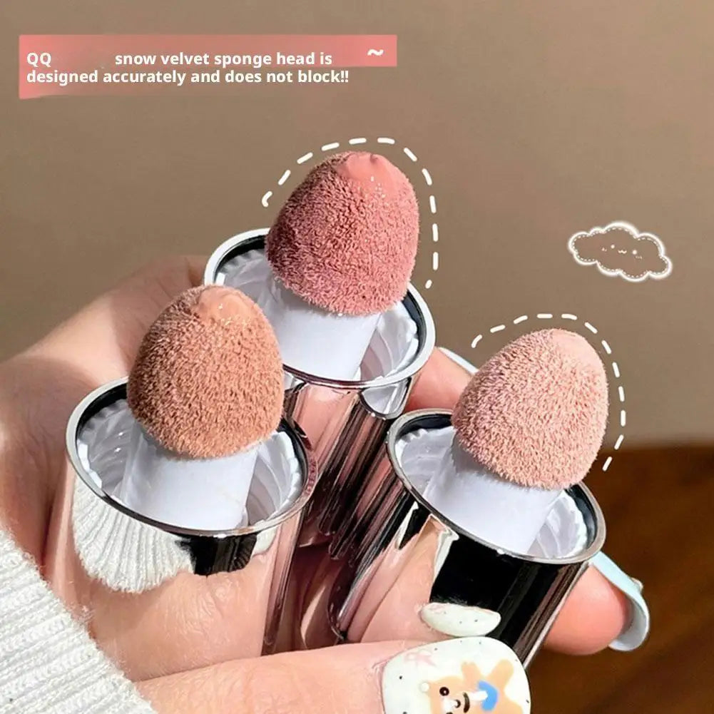 Blush Cremoso Facial 4 Cores | Mate Aveludado Impermeável e Natural
