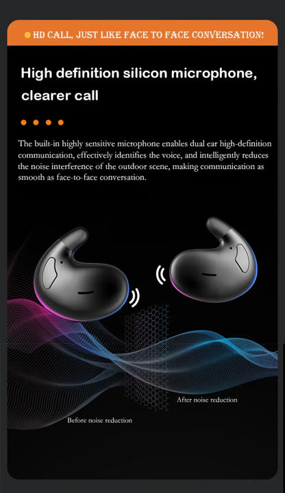 Xiaomi Mijia Sleep Earbuds Bluetooth 5.3 - Auriculares Invisíveis para Dormir com Cancelamento de Ruído