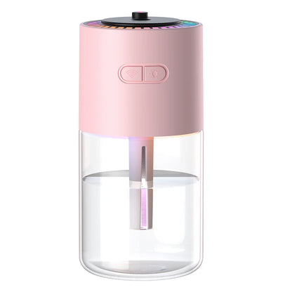 Difusor Aromas 150ml Efeito Chama - Humidificador Ultrassónico Comando Distância Desligamento Automático