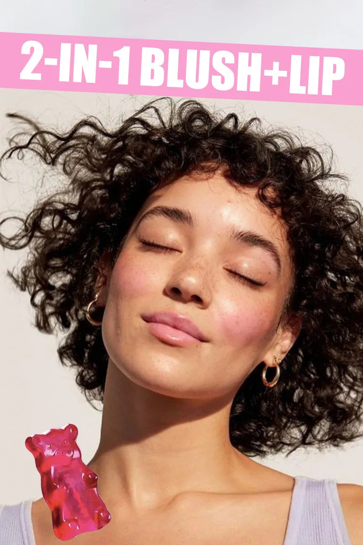 Kit 2 Blush Stick Jelly 2 em 1 Lábios e Rosto – Hidratante Longa Duração | MLSMILE