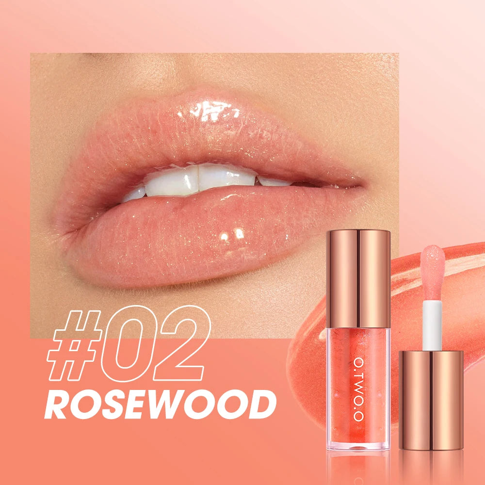 Óleo Labial O.TWO.O Volumizador com Glitter