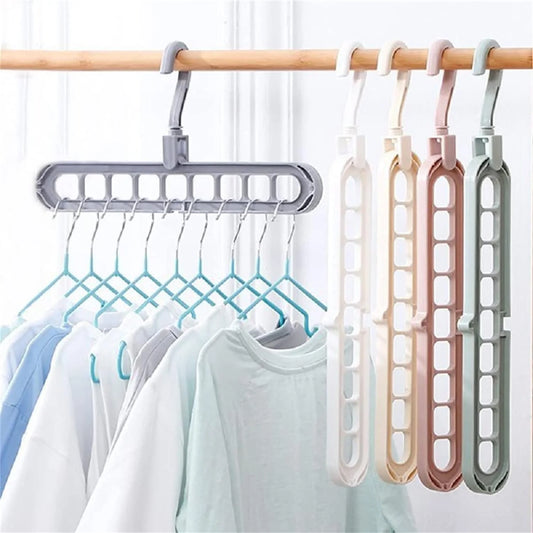 Cabide Multifuncional Dobrável | Organização Inteligente para Roupas