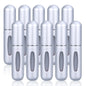 Frasco Perfume Recarga Inferior 5ml Kit 10un – Spray Recarregável Portátil Vazio Cosmético Viagem