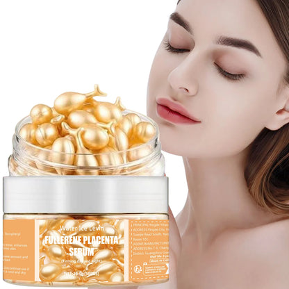 Cápsulas de Soro de Colágeno 50pcs | Anti-Rugas e Firmeza para Pele Jovem