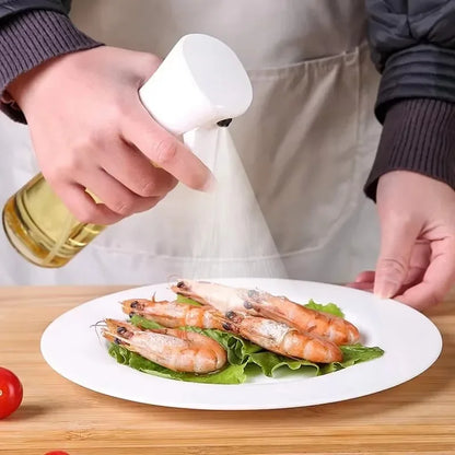 Spray de Óleo para Cozinha - Pulverizador Dispensador Azeite Reutilizável Grau Alimentar Vinagre