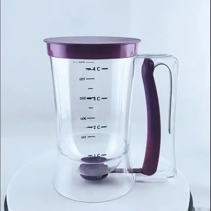Doseador de Massa Graduado 900ml | Para Panquecas e Bolos