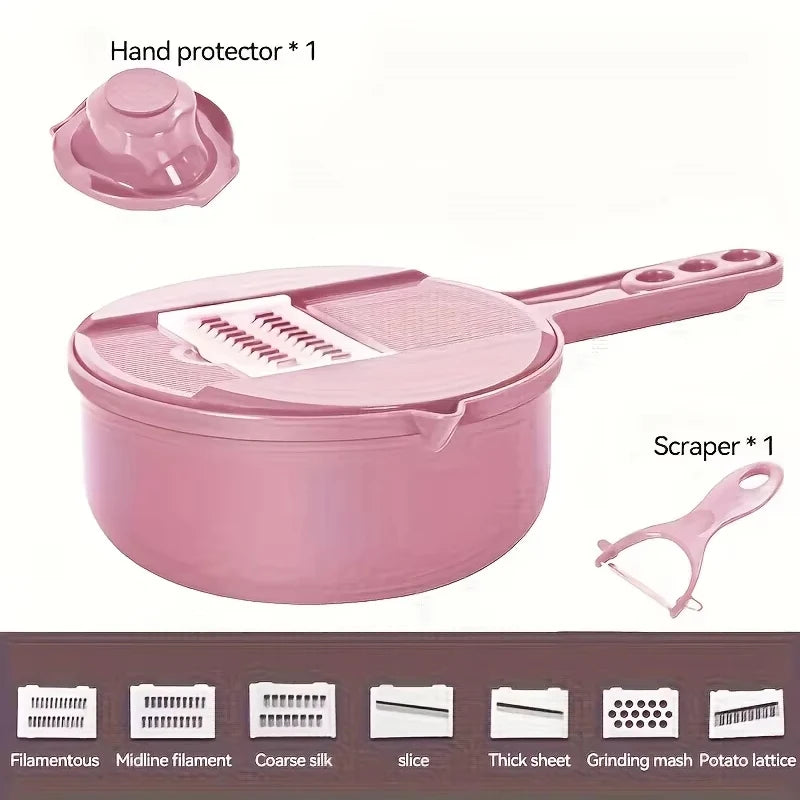 Cortador de Legumes 9 em 1 Multifuncional | Fatiador Profissional para Cozinha