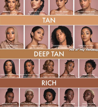 Base Líquida Huda Beauty Matte | Cobertura Total e Longa Duração