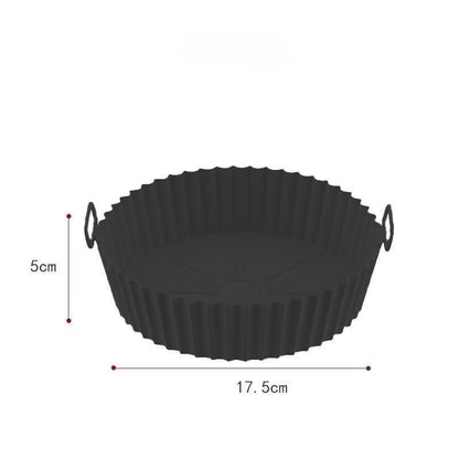 Forros de Silicone Reutilizáveis para Air Fryer - Antiaderente e Fácil Limpeza