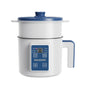Panela de Arroz Elétrica 1,7L — Multicooker Antiaderente com Cesto a Vapor 220V