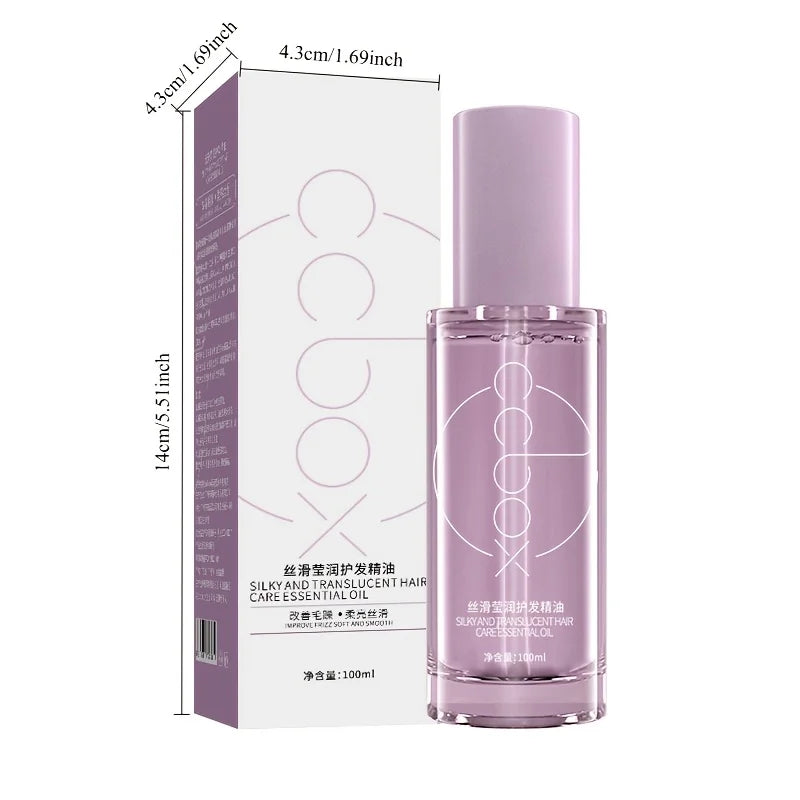 Óleo Essencial Capilar 100ml – Hidratação Profunda, Fragrância Duradoura e Brilho Intenso