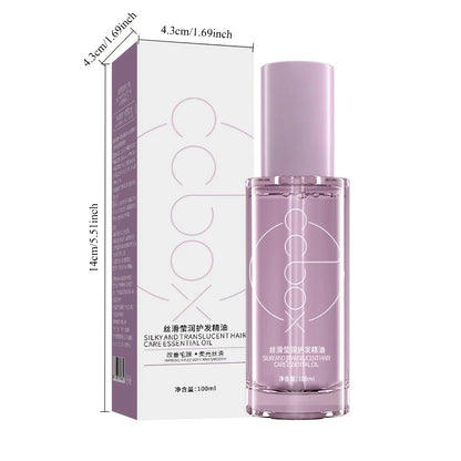Óleo Essencial Capilar 100ml – Hidratação Profunda, Fragrância Duradoura e Brilho Intenso