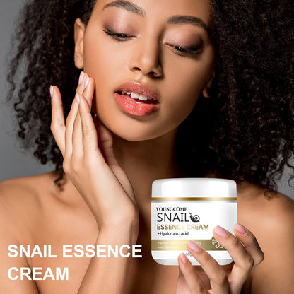 Creme Essência Caracol com Ácido Hialurónico e Retinol | Firmeza, Iluminador e Clareador 30-100g
