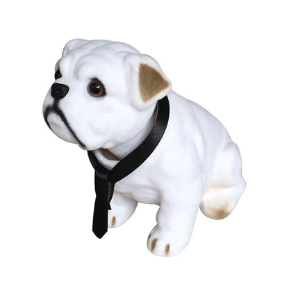 Boneco Cachorro Cabeça Balançante | Decoração Artesanal para Carro e Escritório