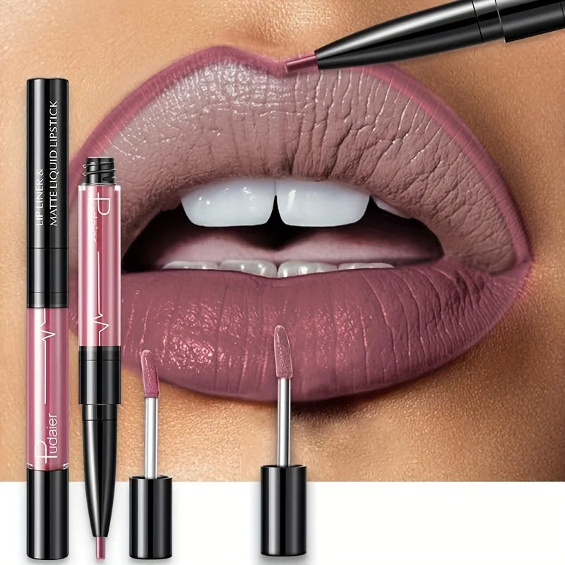 Delineador Labial À Prova de Água – Alta Pigmentação | Longa Duração | Resistente ao Suor | Contorno Perfeito