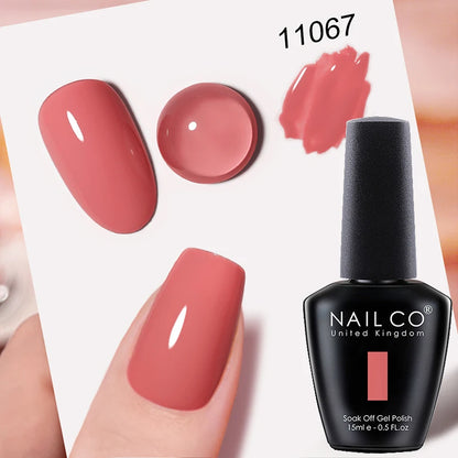 Verniz Gel NAILCO 15ml UV/LED Sem Hema/TPO – Base e Top Coat Profissional Semi-Permanente