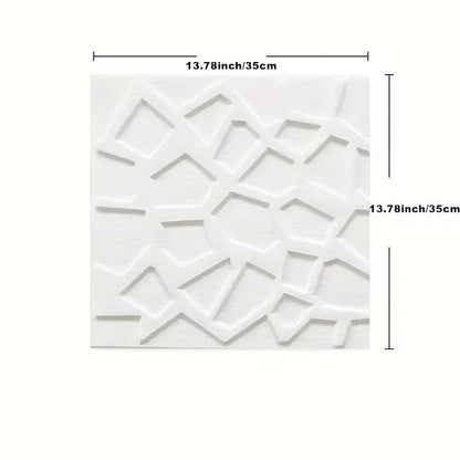 Autocolantes de Parede 3D em Espuma XPE | Impermeável e Anti-Colisão 35x35cm