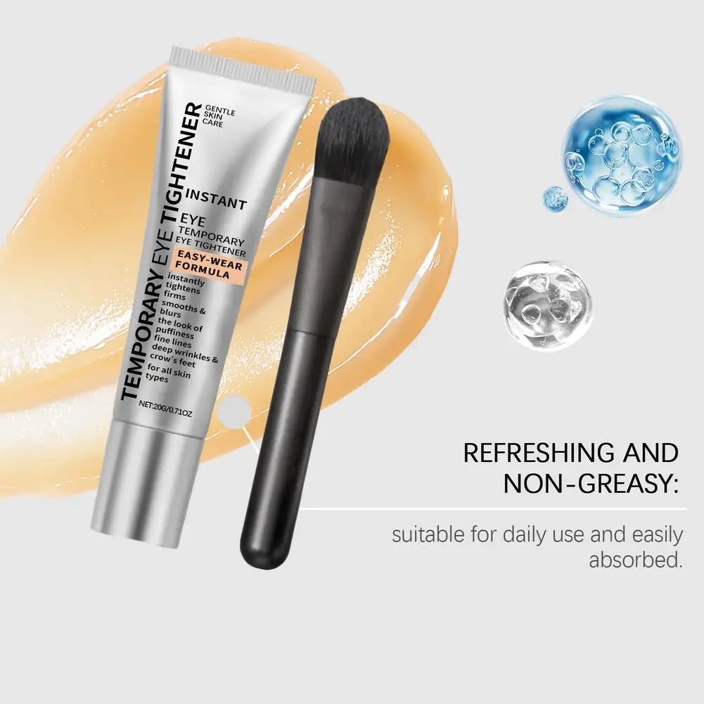 Creme Olhos Tensor Instantâneo Anti-Rugas – Efeito Lifting Imediato Firmeza Suaviza Linhas Finas
